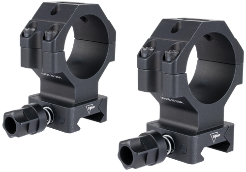 Trijicon Scope Rings, 30mm Extra High, Q-LOC, Fits Picatinny, Anodized Finish, Black