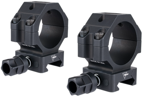 Trijicon Scope Rings, 34mm Medium, Q-LOC, Fits Picatinny, Anodized Finish, Black