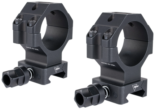 Trijicon Scope Rings, 34mm Extra High, Q-LOC, Fits Picatinny, Anodized Finish, Black