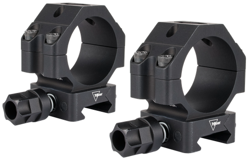 Trijicon Scope Rings, 35mm Low, Q-LOC, Fits Picatinny, Anodized Finish, Black
