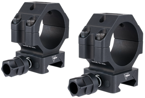 Trijicon Scope Rings, 35mm Medium, Q-LOC, Fits Picatinny, Anodized Finish, Black