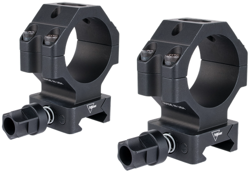 Trijicon Scope Rings, 35mm High, Q-LOC, Fits Picatinny, Anodized Finish, Black
