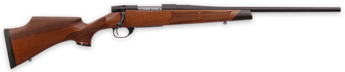 Weatherby Vanguard Camilla 243 Winchester, 20" Threaded Barrel, Turkish Walnut, Black Rec, 5rd