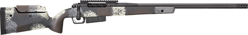 Springfield 2020 Waypoint 300 PRC, 24" Carbon Fiber Barrel, Ridgeline Camo, Adjustable Comb, Black Rec, 3rd