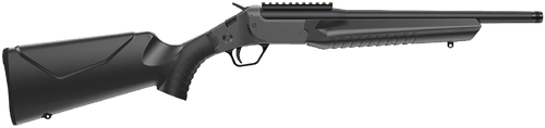 Rossi LWC 6.5 Creedmoor 1rd 16.50" Black Oxide Threaded Barrel, Black Picatinny Rail Steel Receiver, Black Fixed Synthetic Stock