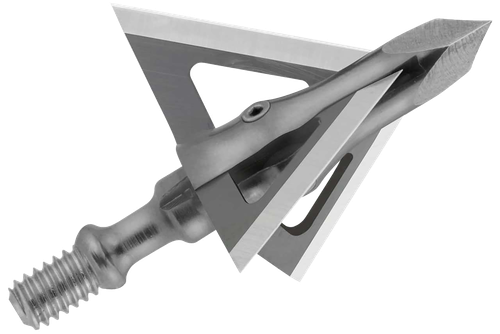 Muzzy Trocar XB Broadhead 3-Blade Solid Stainless Steel Ferrule Blades 100 gr/ 3 Per Pack