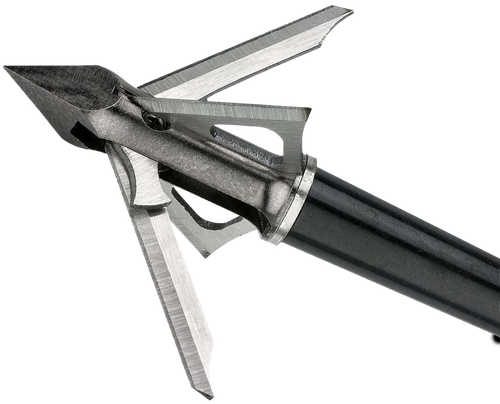 Muzzy Trocar HBX Broadhead Chisel Tip Stainless Steel Ferrule Blades 100 gr/3 Per Pack
