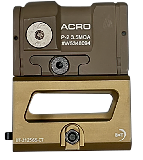 B&T Firearms Aimpoint ACRO P-2 Flat Dark Earth 1 x 0.59" x 0.59" 3.5 MOA Red Dot