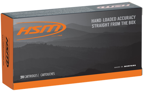 HSM Standard 7mm Remington Magnum, 160gr, Pointed Soft Point, 20rd Box