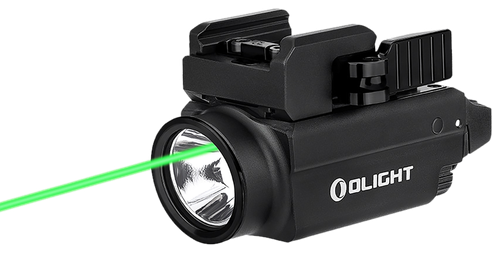 Olight Baldr S Black Anodized 100/300/800 Lumens White LED Green Laser