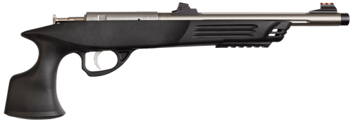 Crickett Adult Frame 22 WMR Single Shot 9" Threaded Stainless Steel Barrel, Black Polymer Frame