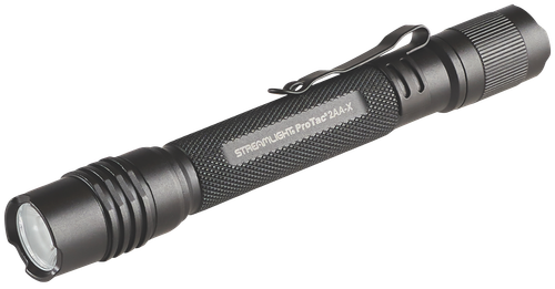 Streamlight ProTac 2AA-X USB, 550 Lumens, 2.25 Hour Runtime, Multi-Fuel, Coyote, Includes USB-C Rechargeable Battery Pack, USB Charging Cord, Nylon Holster