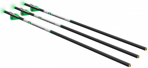 Centerpoint Xbow Arrow Premium 20" Green Lighted Nock .003 3PK