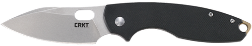 Columbia River PILAR III D2, Folding Knife Frame Lock, Plain Edge, D2 Steel Blade, Stonewash Finish, G10 & Stainless Steel Handle, IKBS