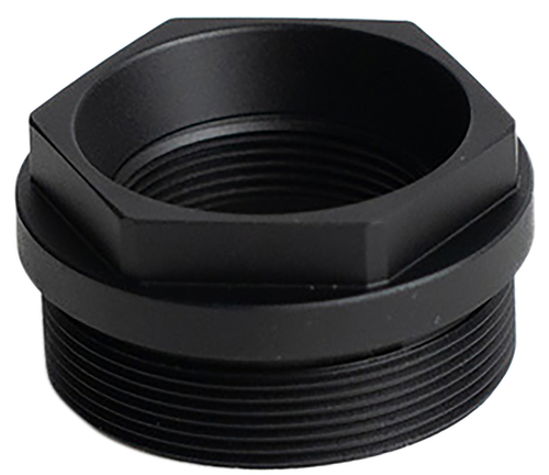 Banish HUB Adapter Mount, HUB to Banish Muzzle Brake, Oxide Black, 1.375X24 HUB Threads