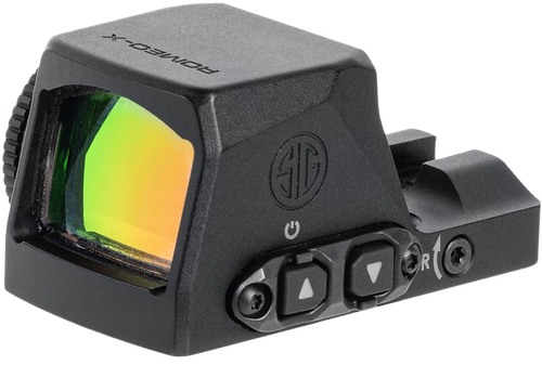 Sig Sauer Romeo-X Pro Reflex Sight, 1x24mm, Black, Illuminated 3 MOA Circle Dot Reticle