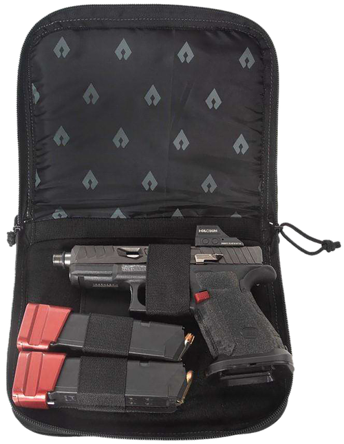 Advance Warrior Solutions Single Case, 9.50" Long, Black, Durable Soft Fabric