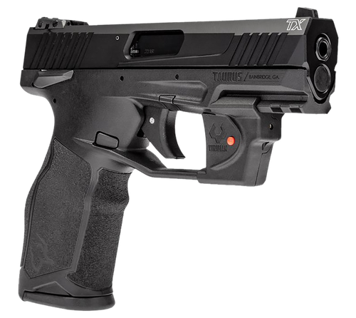 Taurus TX22 22 LR, 4" Threaded Barrel, Black, Viridian Laser, 16rd
