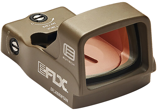 EOTech EFLX, Mini Reflex Sight, Aluminum Housing, 6 MOA Dot, DPP Footprint, Tan/FDE