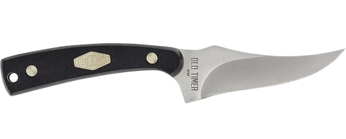Uncle Henry Sharpfinger 3.30" Fixed Clip Point Plain Stainless Steel Blade/ Delrin Handle