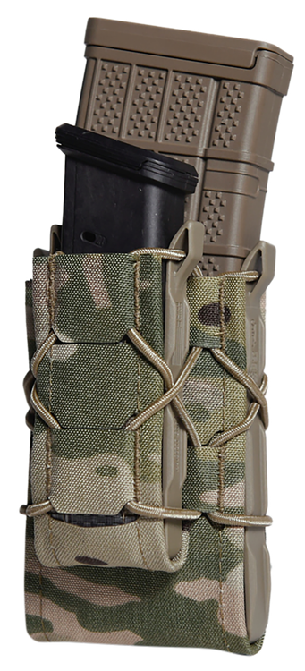 High Speed TACO Gen 2 Double Decker Multi-Cam Nylon Laminate MOLLE Mount /