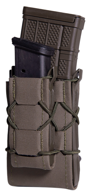 High Speed TACO Gen 2 Double Decker Olive Drab Green Nylon Laminate MOLLE Mount /