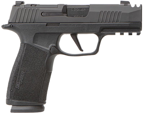 Sig Sauer P365 X-Macro 9mm, 3.1" Barrel, Black, Optic Ready, 10rd