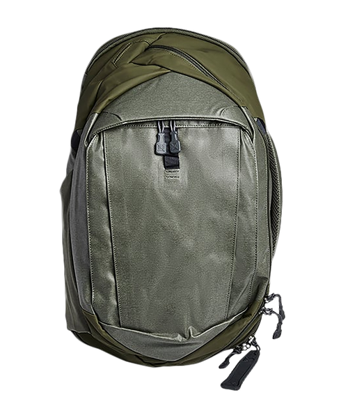 Vertx Commuter Backpack, Nylon, 20.50" H x 12" W x 8" D, Heather OD/OD Green