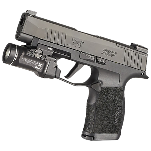 Streamlight TLR-7 X Sub USB Black Anodized 500 Lumens White LED Sig P365/P365 XL