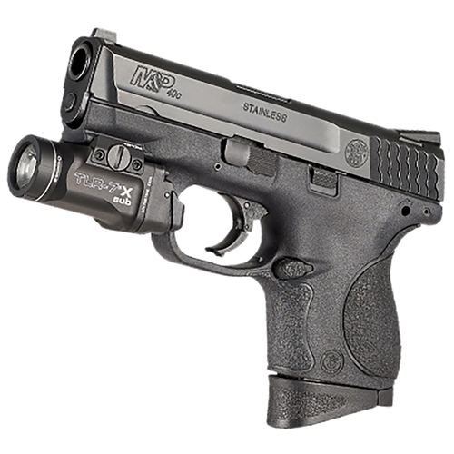 Streamlight TLR-7 X Sub USB Black Anodized 500 Lumens White LED S&W M&P M2.0 Subcompact/Beretta Px4 Storm