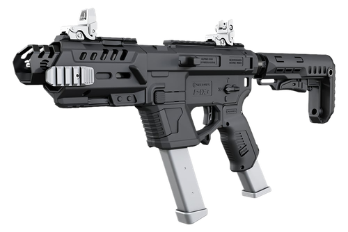 Recover Tactical P-IX+ Basic PG9 Folding Brace Metal Front Guard, Black