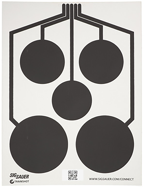 Sig Sauer T300 Replacement Target Multi Zone Hanging Black/White