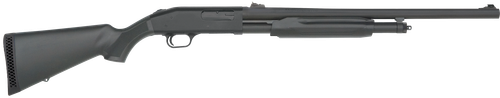 Mossberg 500 Slugster 12 Ga, 3" Chamber, 24" Barrel, Black Synthetic, Adjustable Sights, 5rd