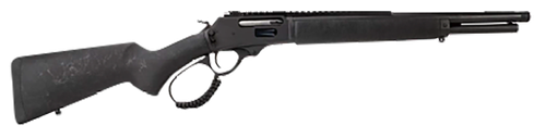 Rossi R95 Triple Black 45 Long Colt, 16.5" Threaded Barrel, Cerakote Finish, Black, Ghost Ring Sight, Picatinny Rail, Black Wood Stock, 8 Round