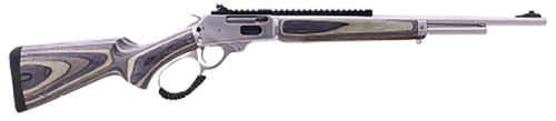 Rossi R95 Laminated 45 Long Colt, 18" Barrel, Matte Finish, Silver, Ghost Ring Sight, Picatinny Rail, Laminated Stock, 8 Round