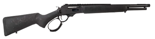 Rossi R95 Triple Black 357 Magnum/38 Spl, 16.5" Barrel, Cerakote Finish, Black, Ghost Ring Sight, Picatinny Rail, Black Wood Stock, 8 Round