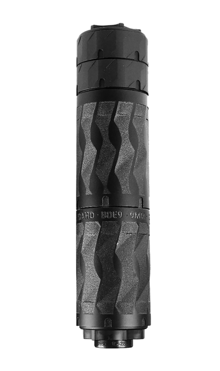 Primary Weapons Systems BDE 9mm 9mm, Cerakote Black, Titanium, Fits Universal 1.125X28 Threaded Mounts