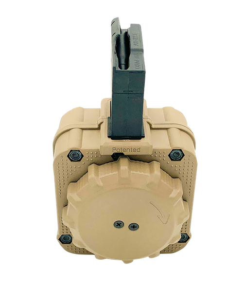 ProMag AR-15 Drum Mag 223 Rem/5.56mm, Polymer, Flat Dark Earth, 65rd