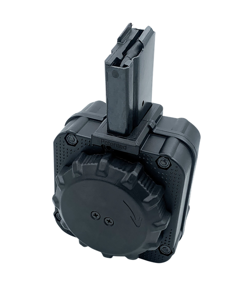 ProMag Drum Magazine, Mini-14 223 Remington/5.56mm, 65rd, Fits Ruger Mini-14, Steel/Polymer Construction, Black