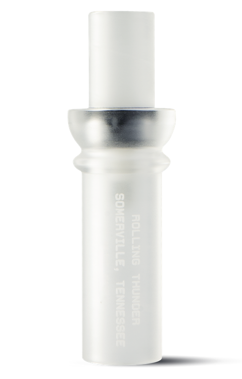 Rolling Thunder Game Call Two Stroke Double Reed Cutdown Attracts Ducks Frost Acrylic