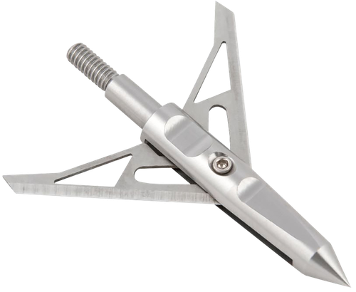 Allen Vapor Broadhead Stainless Steel Blades Silver 3 Pack