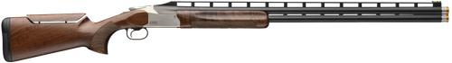 Browning Citori 825 Trap 12 Ga Break Open 2.75" 2rd 30" Polished Blued Over/Under Vent Rib Barrel, Silver Nitride Stainless Steel Receiver, Adjustable Comb Walnut Stock