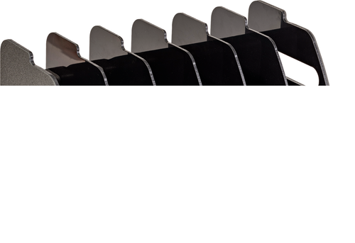 Hornady 6 GunRack Metal Foam and Plastic Dividers Holds 6 s