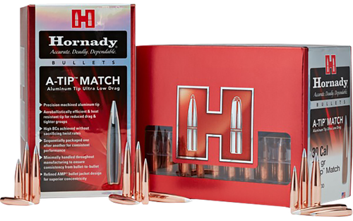 Hornady 25Cal .257 138gr A-Tip Match 100 Per Box BULLETS NOT AMMO