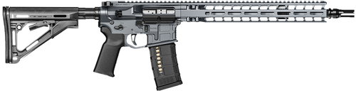 Radian Model 1 6mm ARC, 14.5" Pinned Barrel, Gray Cerakote, SBA3 Brace, 20rd