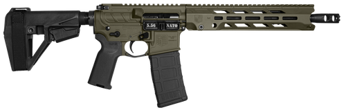 Diamondback DB15 Obsidian 5.56mm 30rd,11.50" Black Nitride 11" M-Lok Handguard SBA5 Brace Magpul MOE K2 Grip