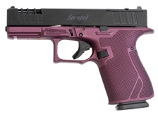Great Lakes Firearms Striker 9mm, 4" Barrel, Front/Rear Serrations, Cerakote Black Cherry, 15rd