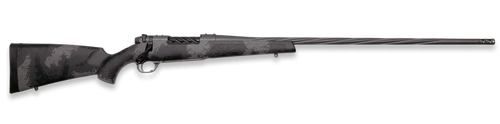 Weatherby Mark V Live Wild 243 Winchester, 24" Threaded Barrel, Black/Gray Sponge Pattern, 4rd