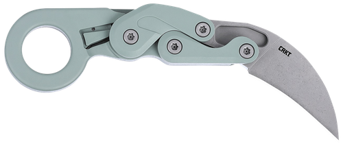 CRKT Provoke 2.41" Folding Plain 1.4116 SS Blade Gray Grivory Handle