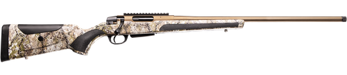Four Peaks Turqua 6.5 Creedmoor, 24" Threaded Barrel, Badlands Camo, Bronze Rec, 5rd